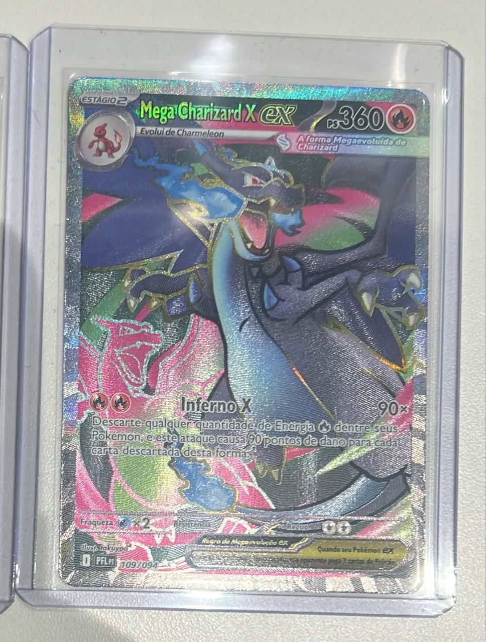 Carta Pokémon Mega Charizard X EX  - Foto 2