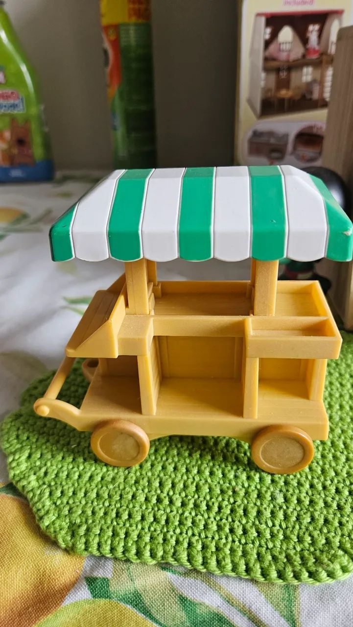 Carrinho de Feira de frutas Sylvanian  - Foto 3