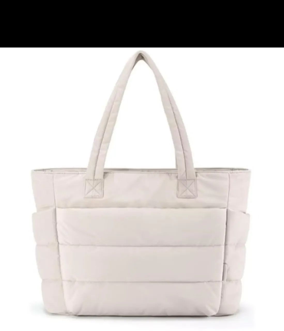Bolsa tote puffer  - Foto 2