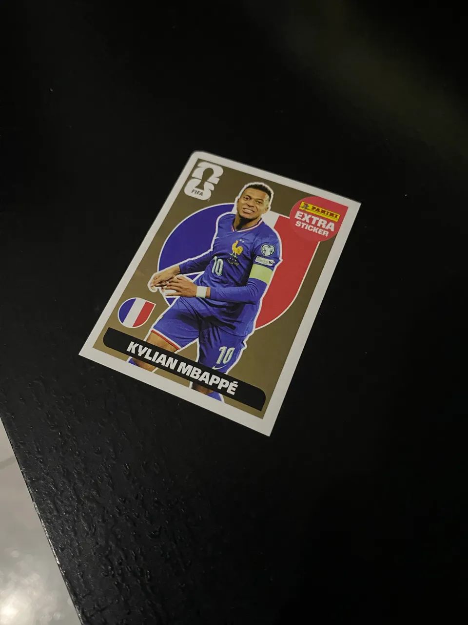 Figurinha Gold Legend Mbappe