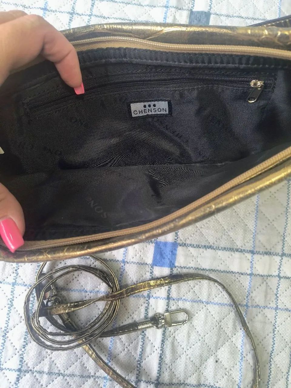 Bolsa Chenson original couro  - Foto 3