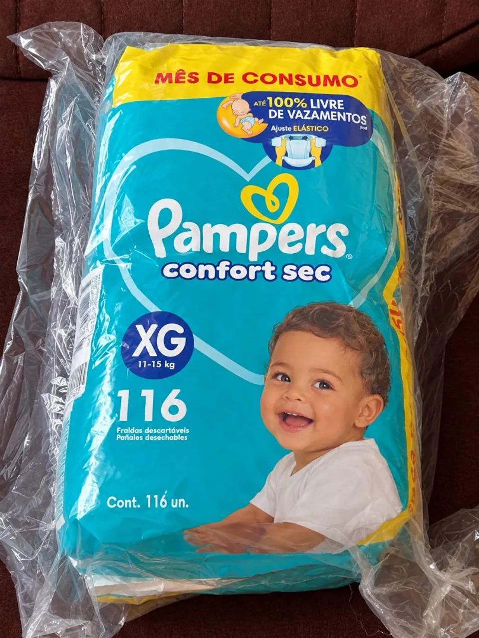 Vendo pacote de fraldas Pampers 