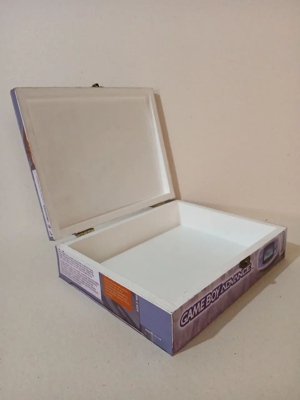 Caixa organizadora Game Boy Advance em madeira.  - Foto 2
