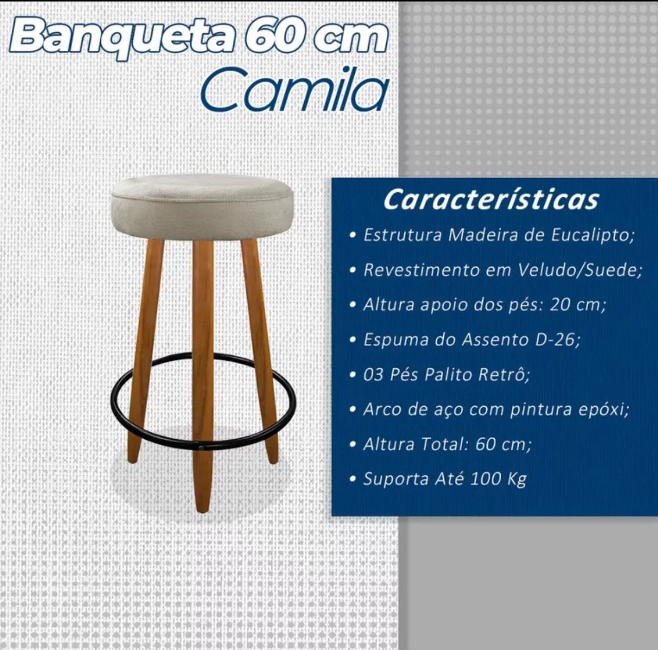 Kit banquetas Premium  - Foto 3