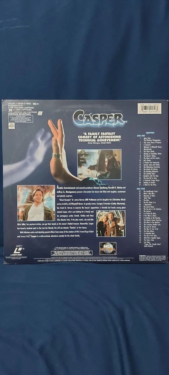 LD - Laser Disc Gasparzinho - Foto 2