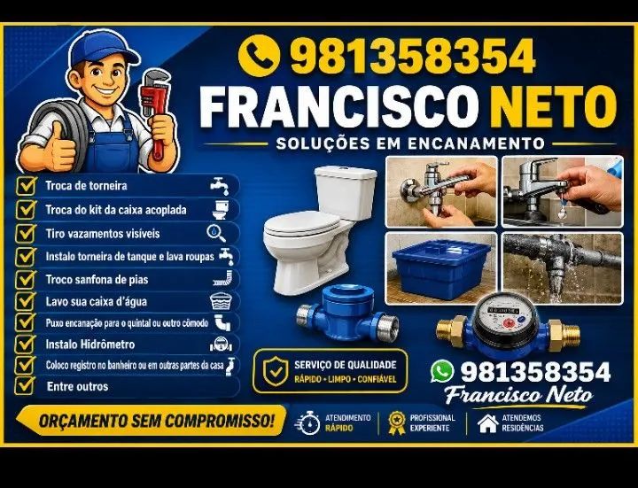 Encanador Residencial/ Apartamento 