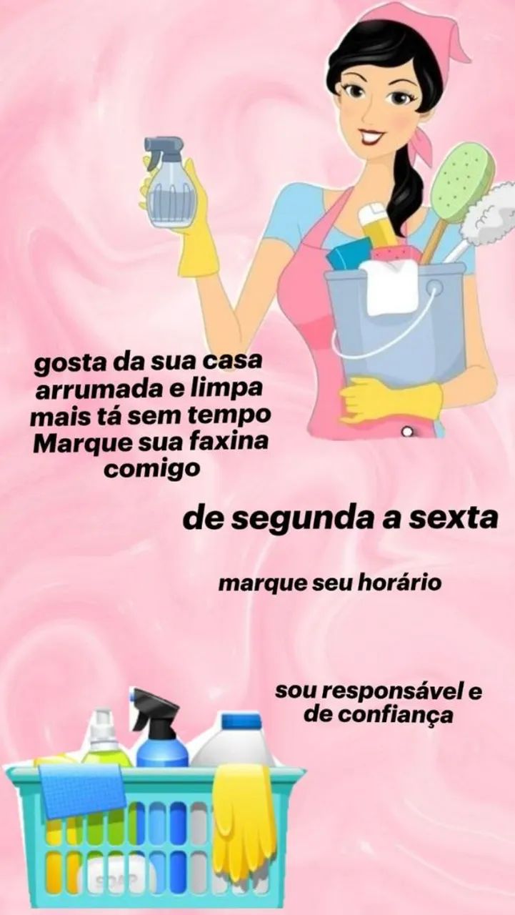 Está procurando diaristas,aqui estou..