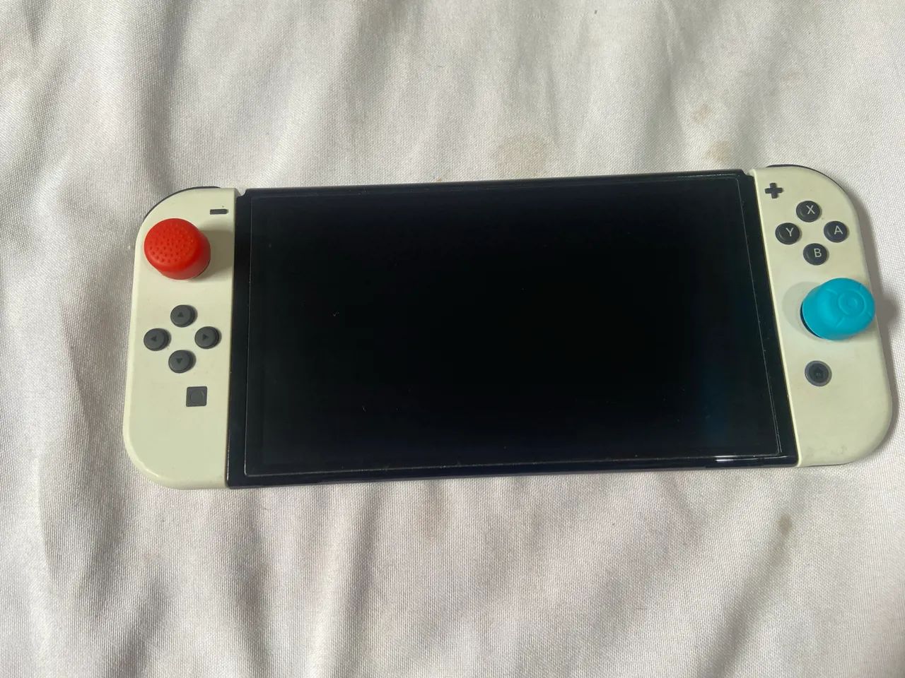 Nintendo Switch OLED (6 meses) + Pro Controller Original + Case + Acessórios - Foto 3