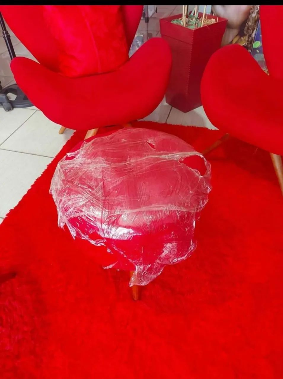 Poltronas vermelho 