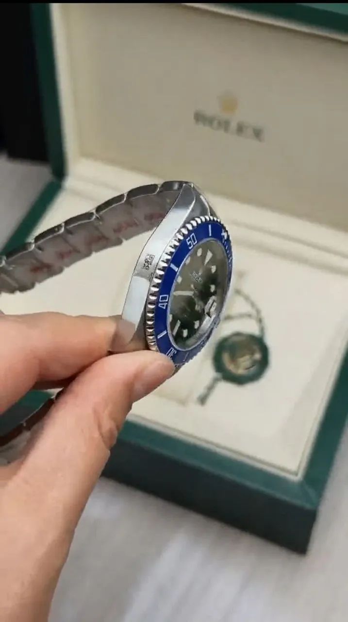 Relógio Super C - ETA Estilo Rolex Submariner Date "Cookie Monster"  - Foto 3