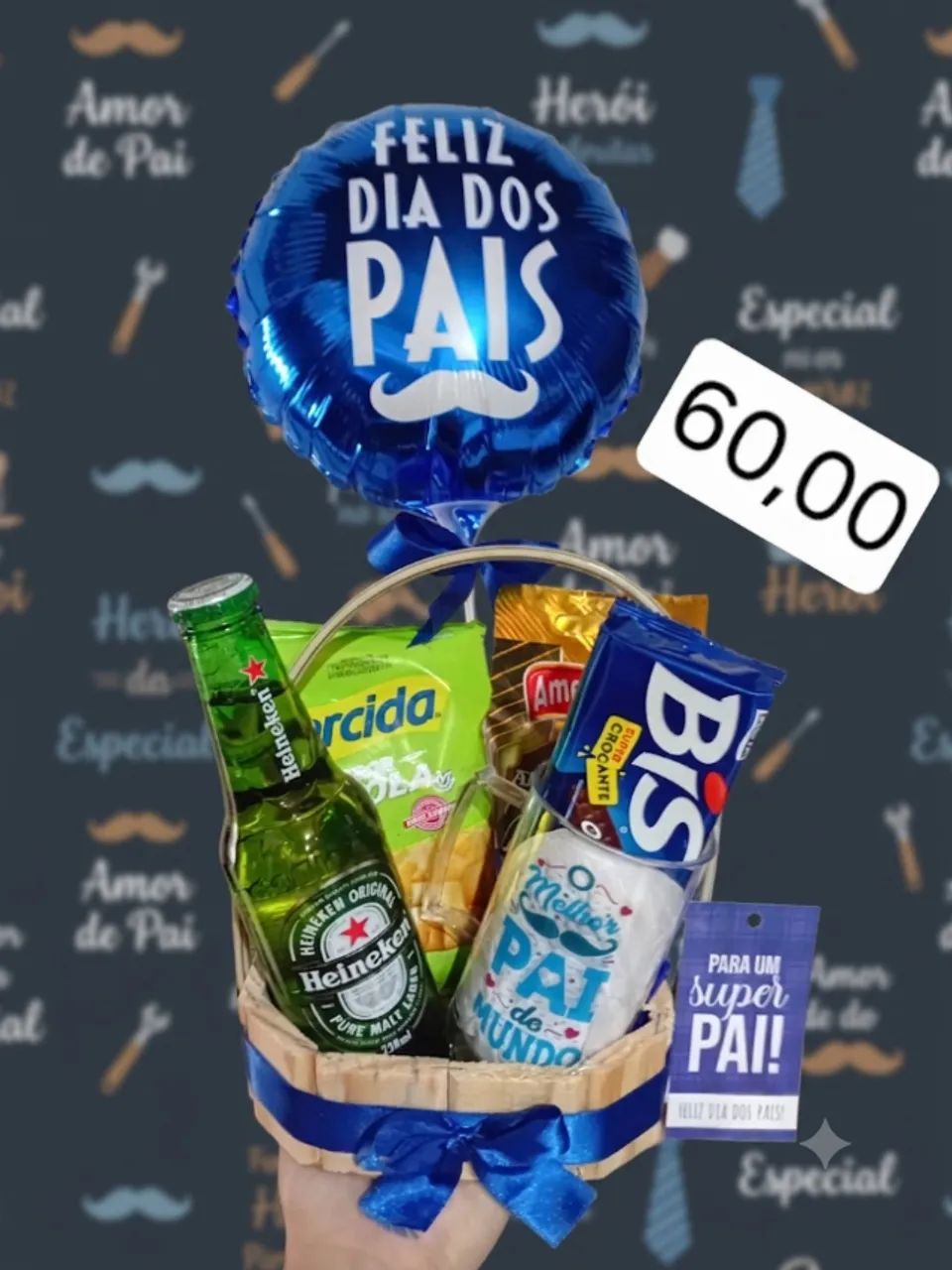 Cesta para o dia dos pais  - Foto 3