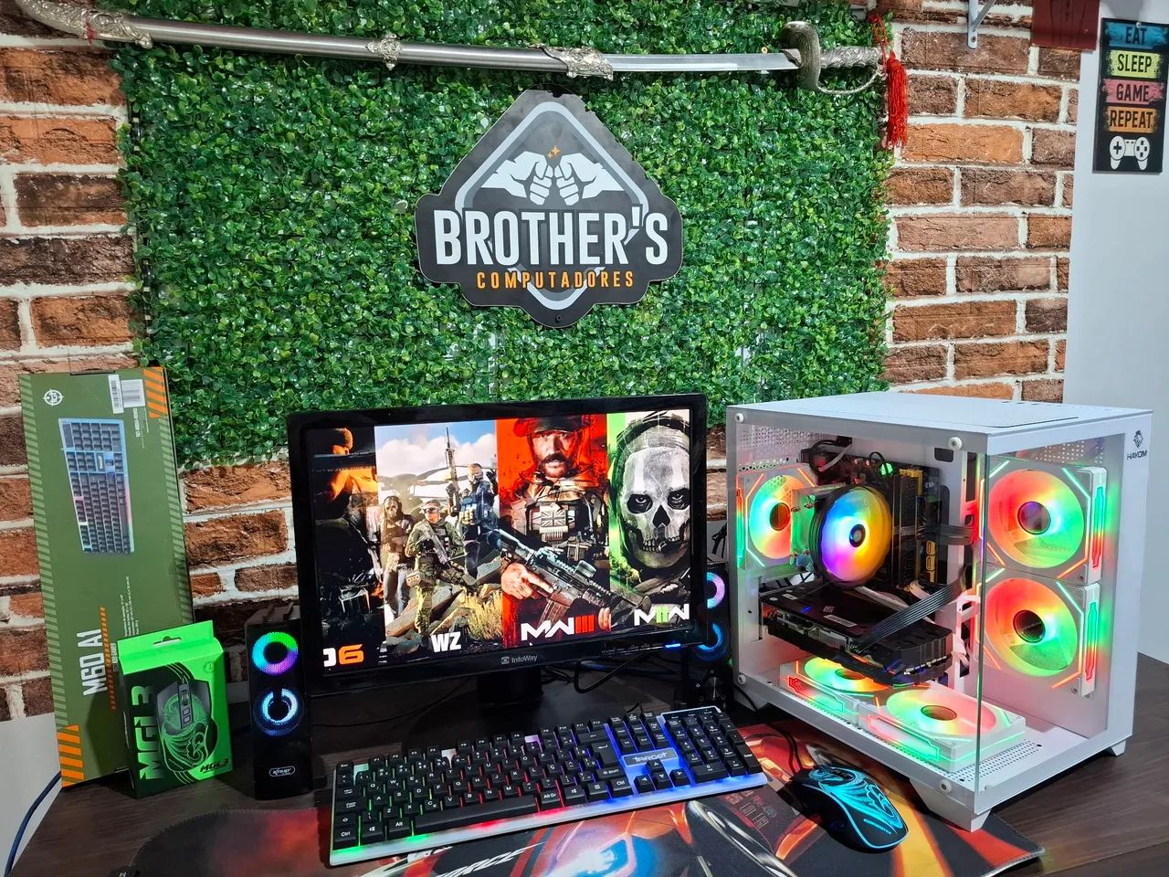 Pc gamer Core i5 RX 580 16 RAM DDR4  - Foto 4