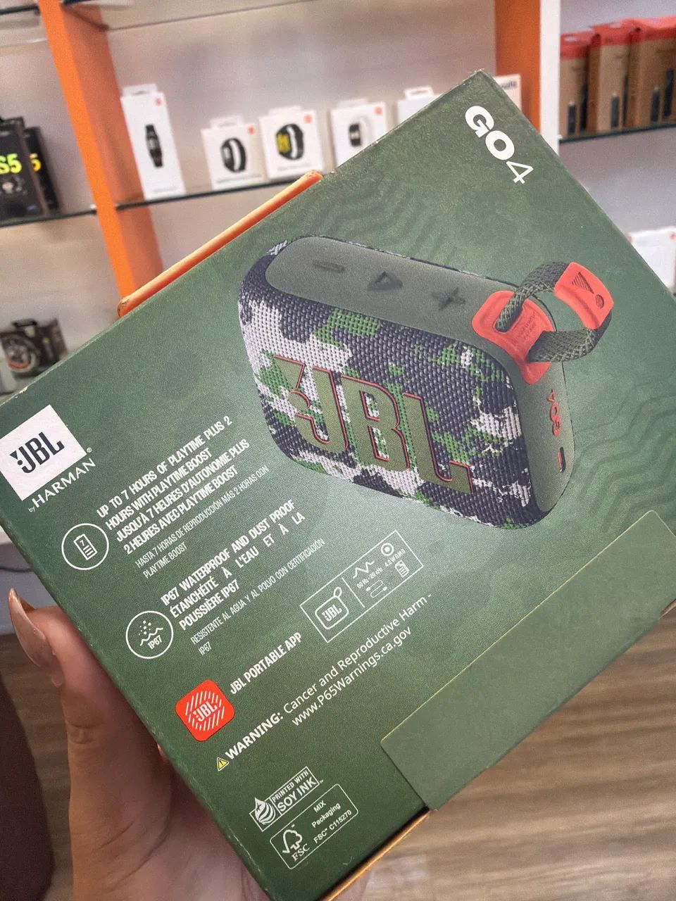 Caixa De Som Bluetooth JBL GO 4  - Foto 2