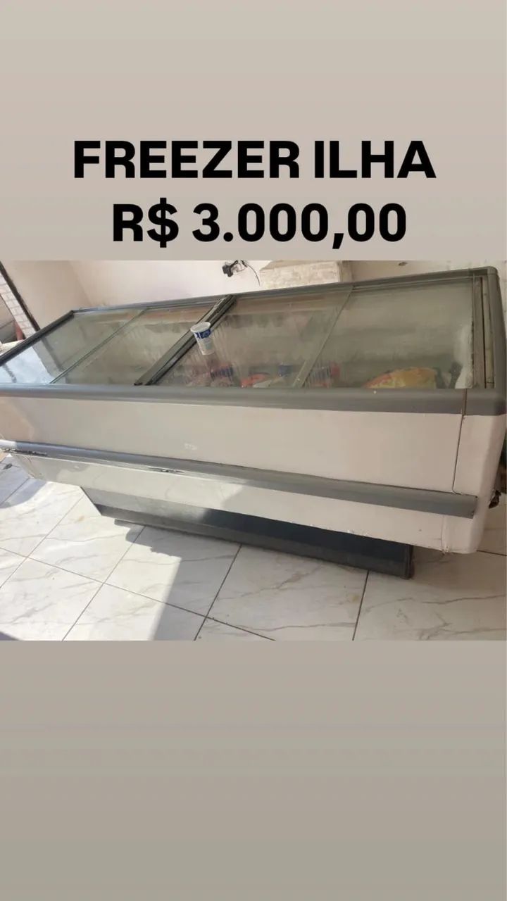FREEZER ILHA 