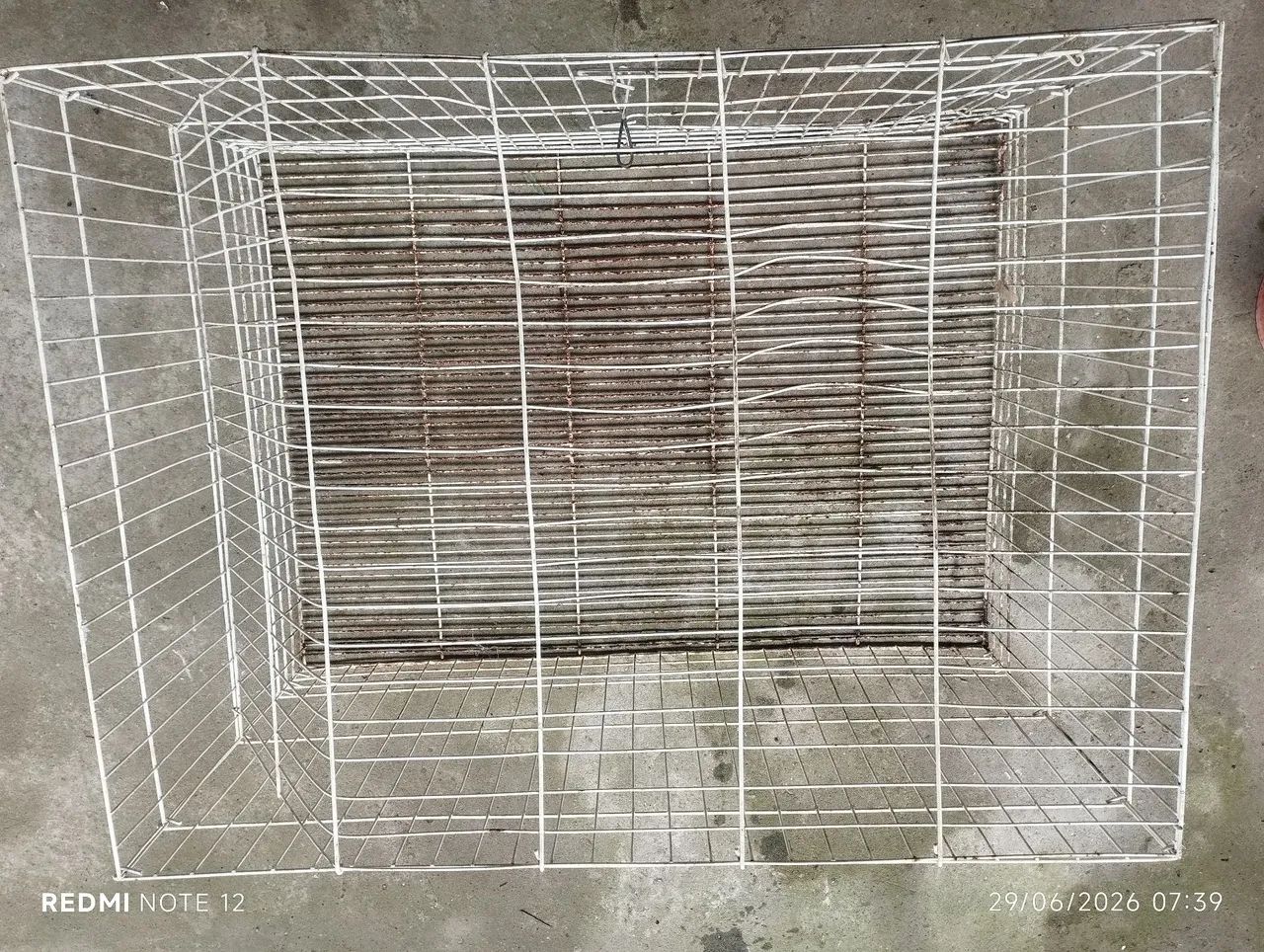 Gaiola 65x40cm , usada para porquinhos da índia ou pássaro  - Foto 4
