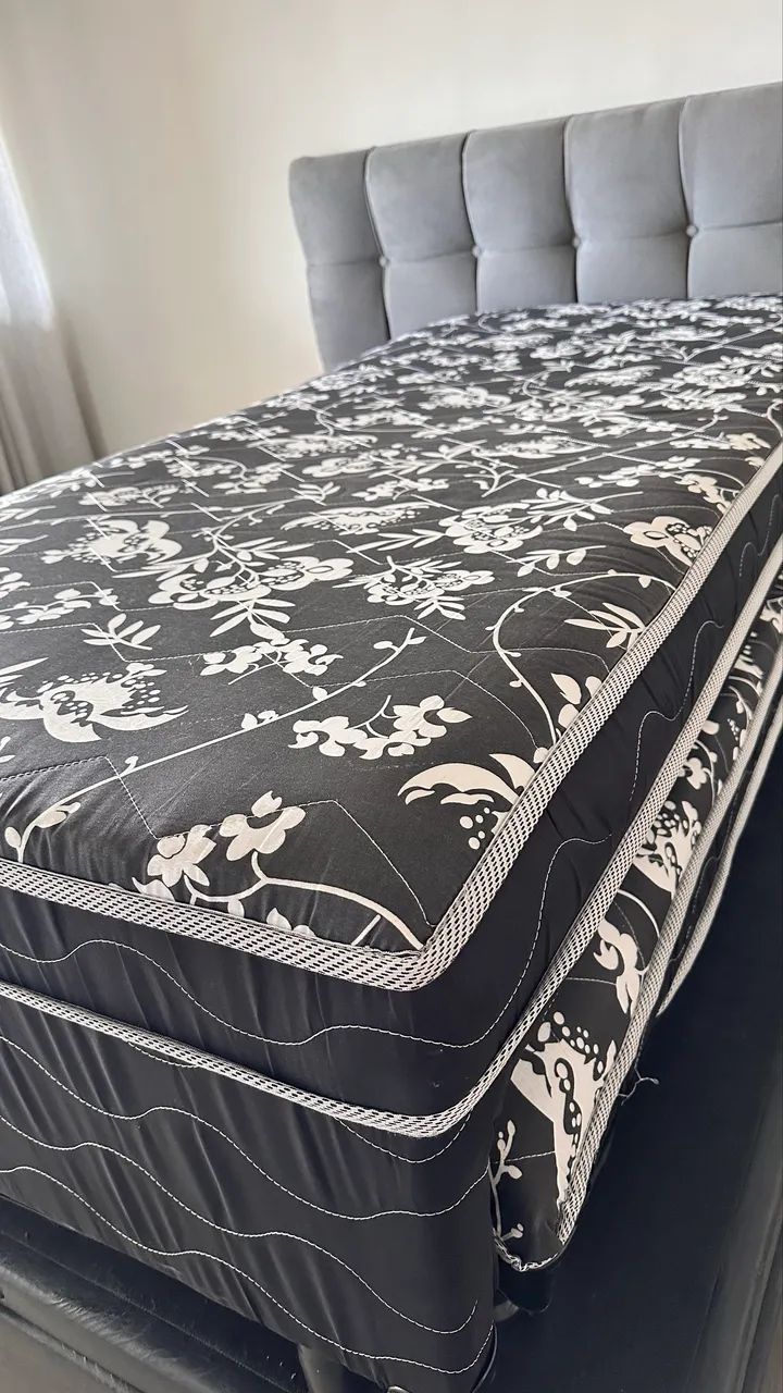 Cama box solteiro com auxiliar  - Foto 3