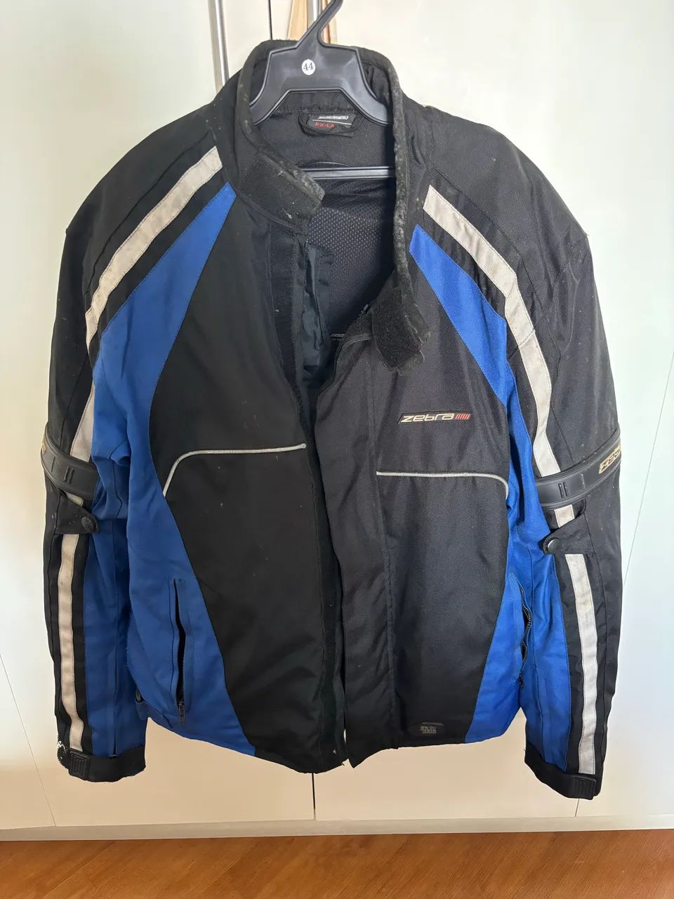 Jaqueta moto zebra 