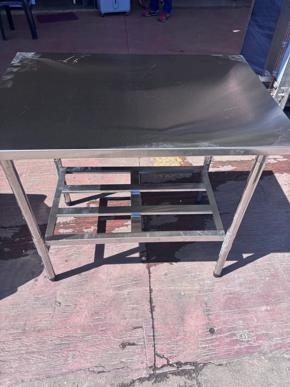 Mesa total inox 1M por 70c nova  - Foto 5