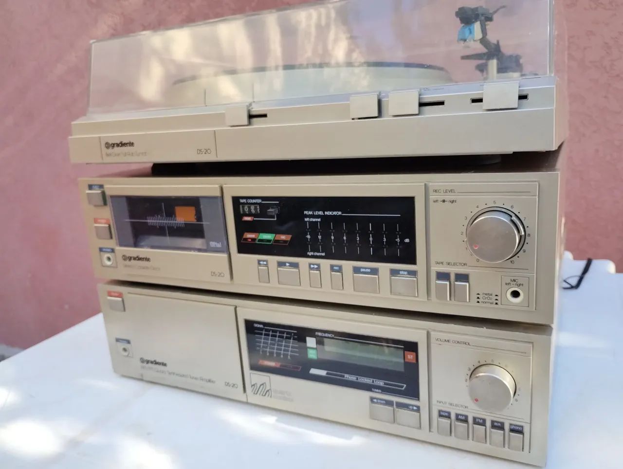 Som Gradiente DS-20 Raridade  - Foto 4