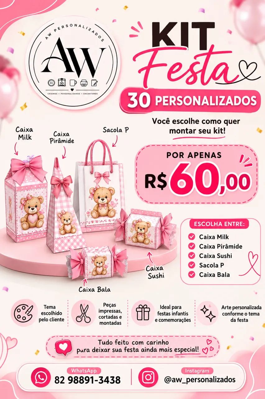 Personalizados de festa - Foto 3