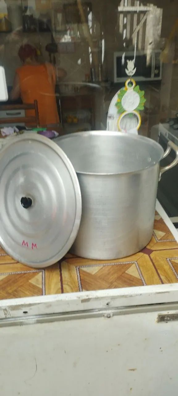 Panelas industriais alumínio usadas - Foto 2