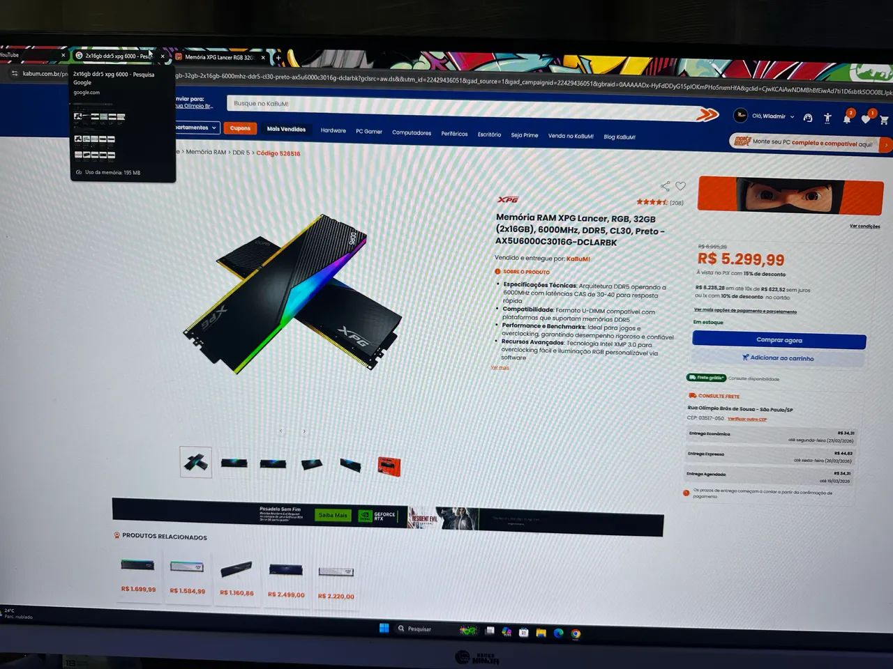 Pc gamer i7 14700k - Foto 2