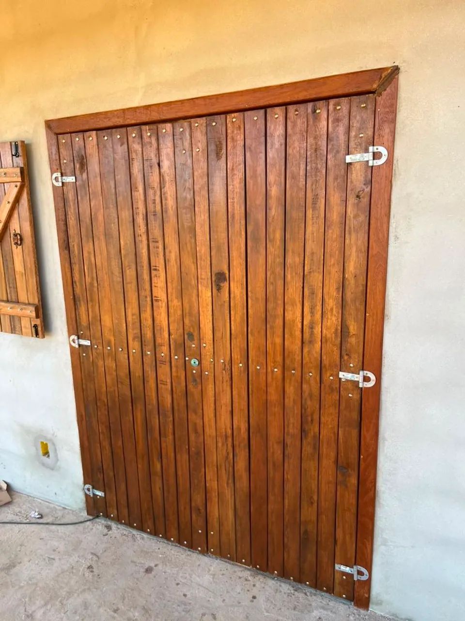 Porta de madeira de eucalipto  - Foto 2