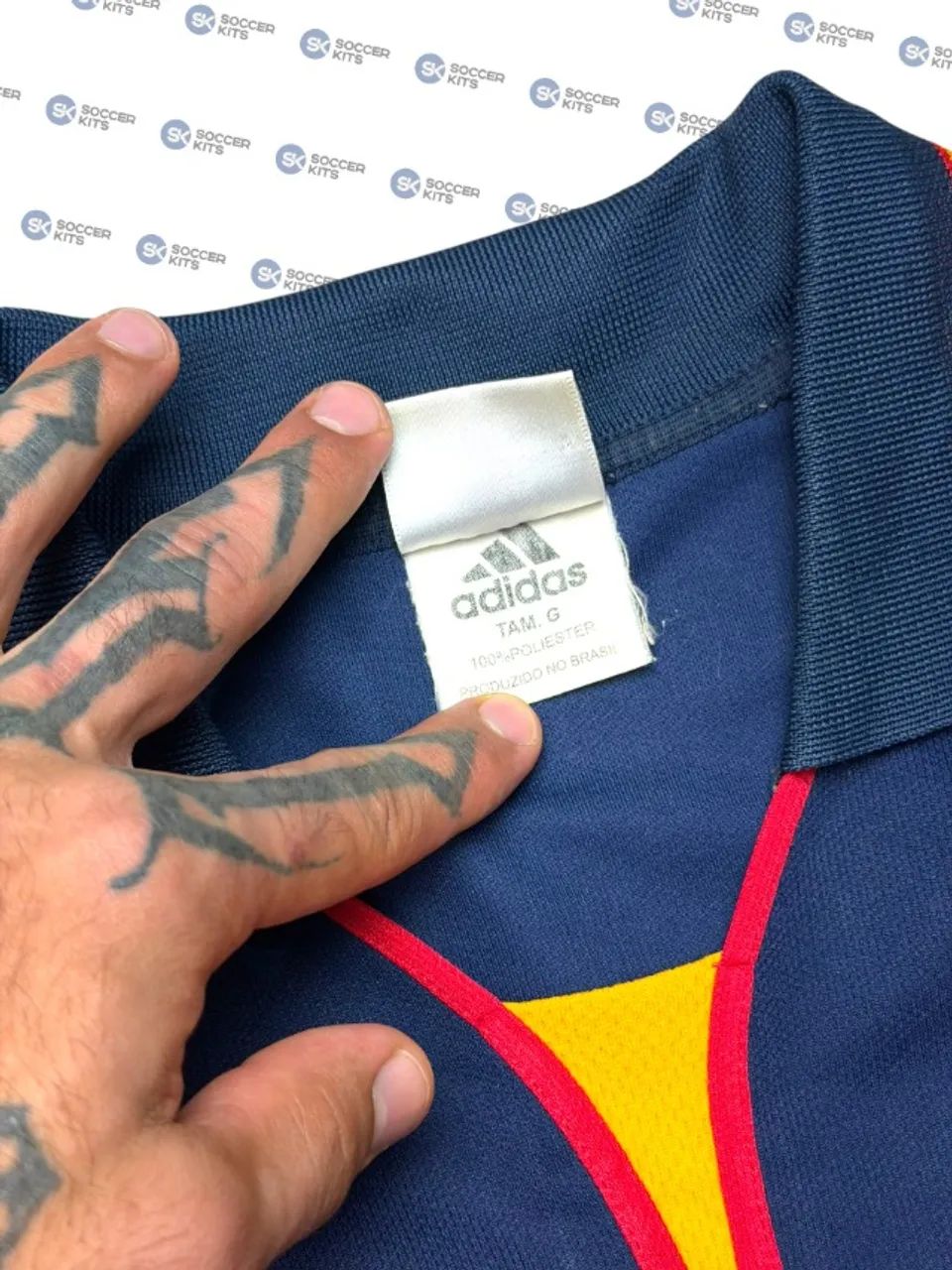 Camisa Espanha 2000/01 Away - Foto 3