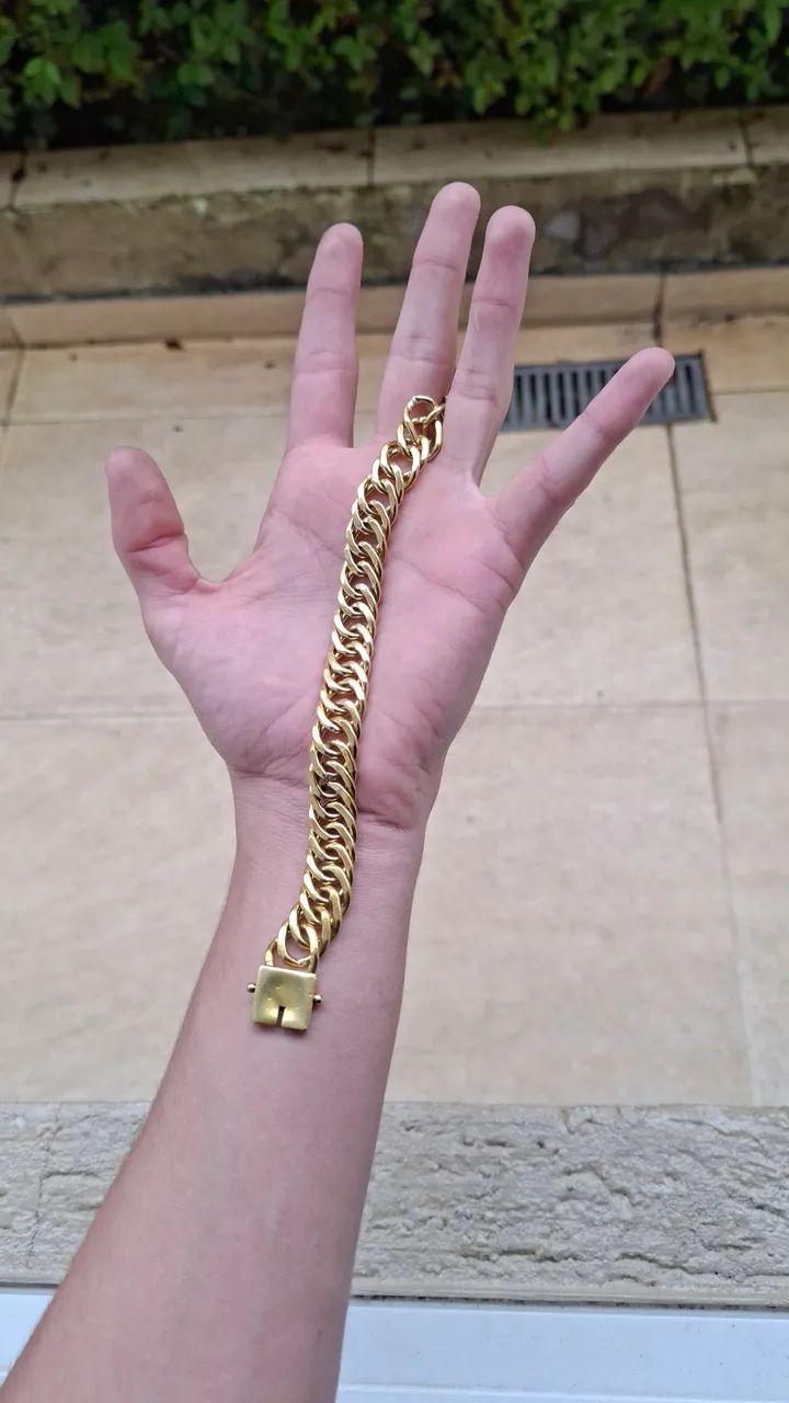 Pulseira 15mm grumet duplo moeda antiga - Foto 3