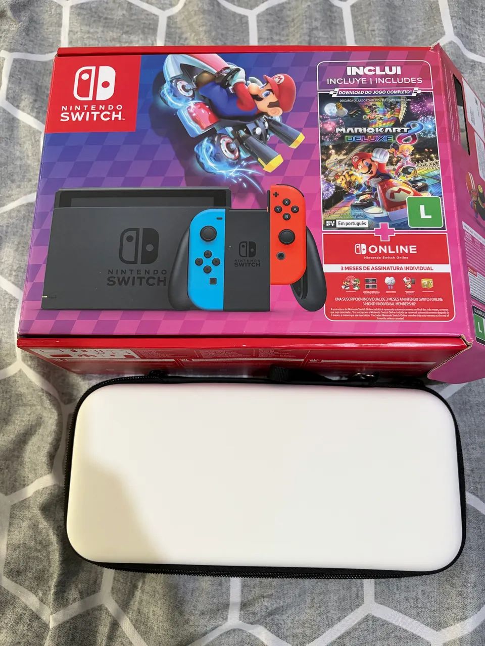 Nintendo Switch 1 V2 - Novíssimo - Foto 3