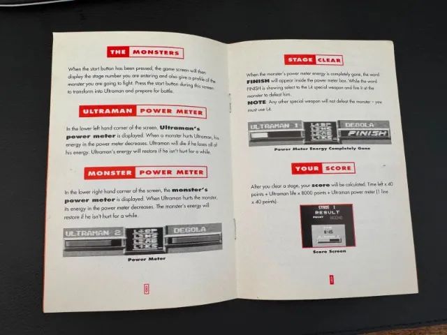 Manual Ultraman Super Nintendo Original - Foto 3
