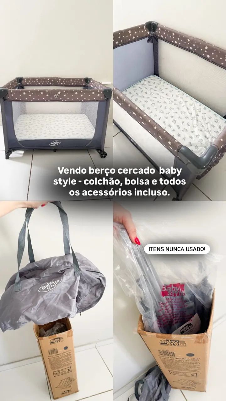 Berço cercado 