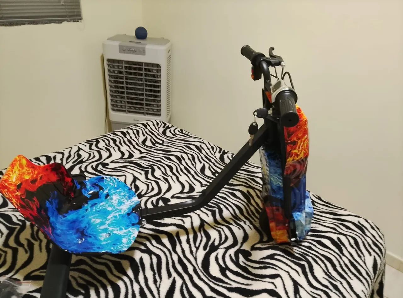 Triciclo de drift elétrico 350w com bluetooth  - Foto 4