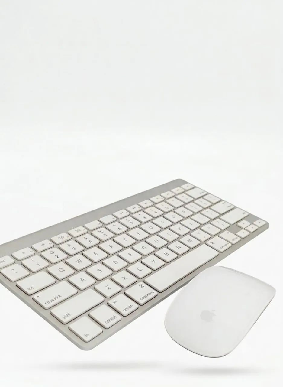 KIT MAGIC MOUSE COM TOUCH E TECLADO WIRELESS ORIGINAL APPLE NAS