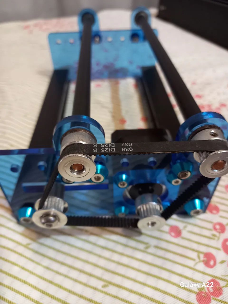 Atomstack A24 Pro  com carrinho para impressão de copos - Foto 5
