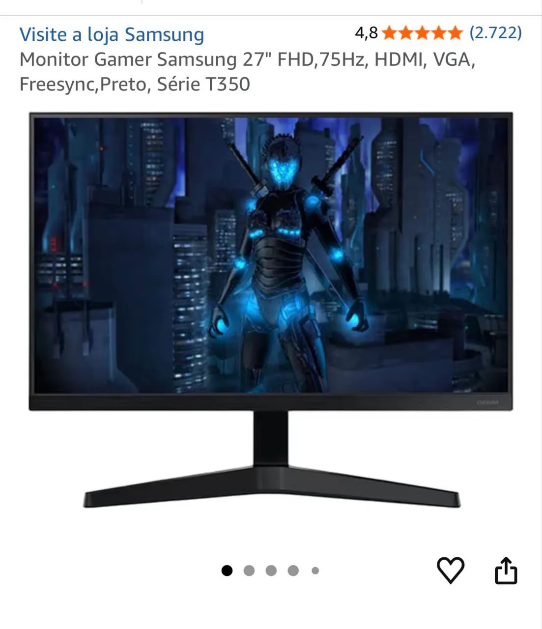 Monitor Gamer Samsung  - Foto 4