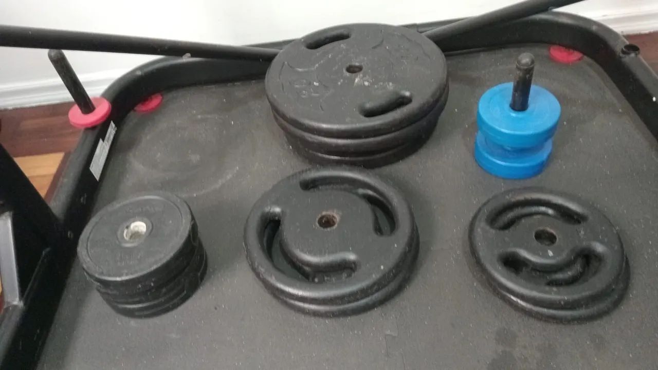 Rack exercício Domyos (Academia caseira) - Foto 2