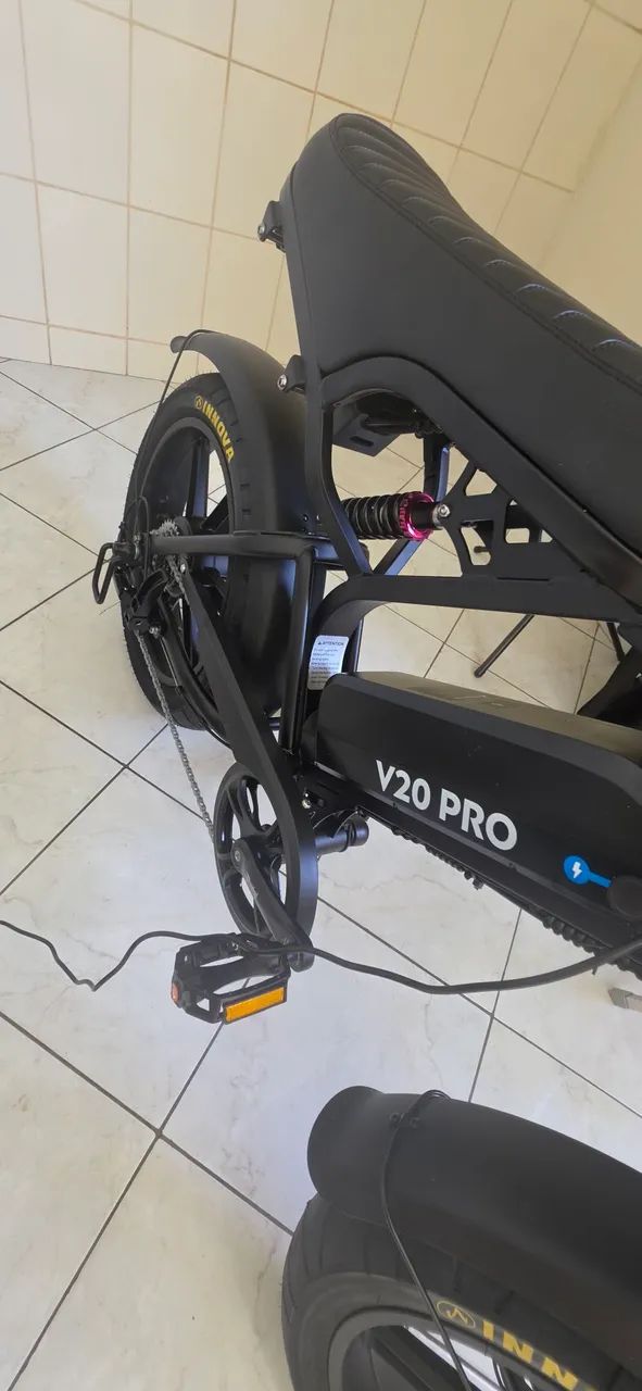 Bicicleta Elétrica Inow V20 Pro 1000w  Zero KM - Foto 3