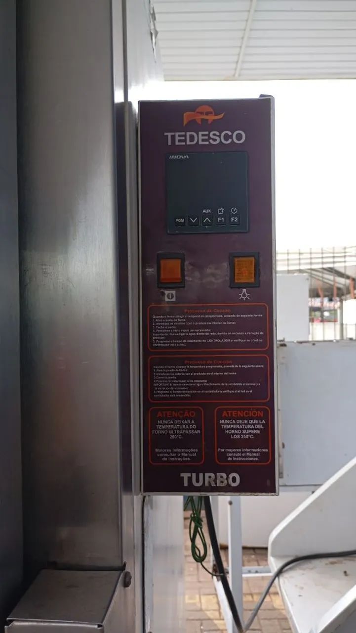Forno elétrico 10 telas trifásico  - Foto 3