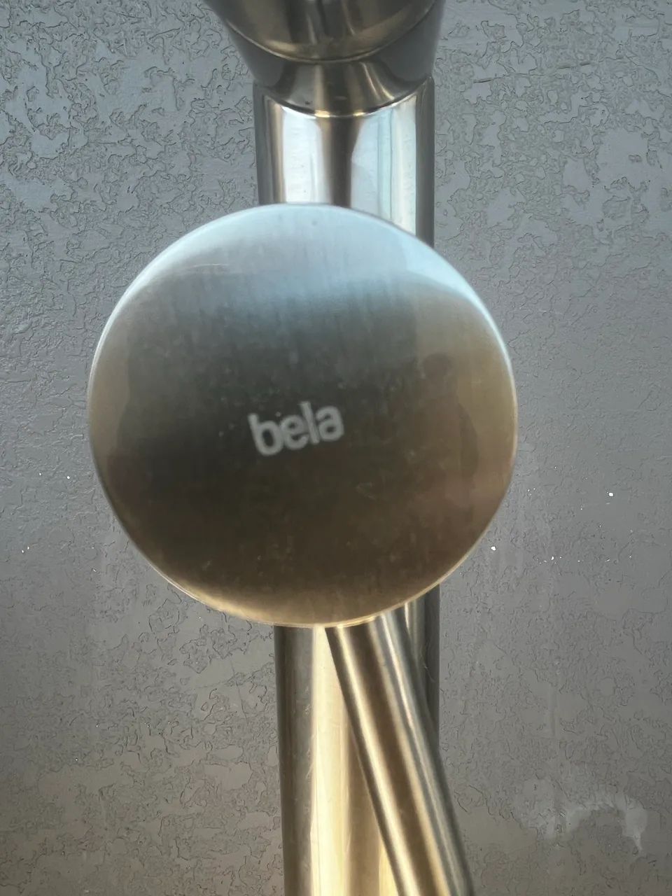 Torneira Monocomando Piso Bela Metais Maule Níquel Fosco, 1 ano uso + 4 de garantia - Foto 2