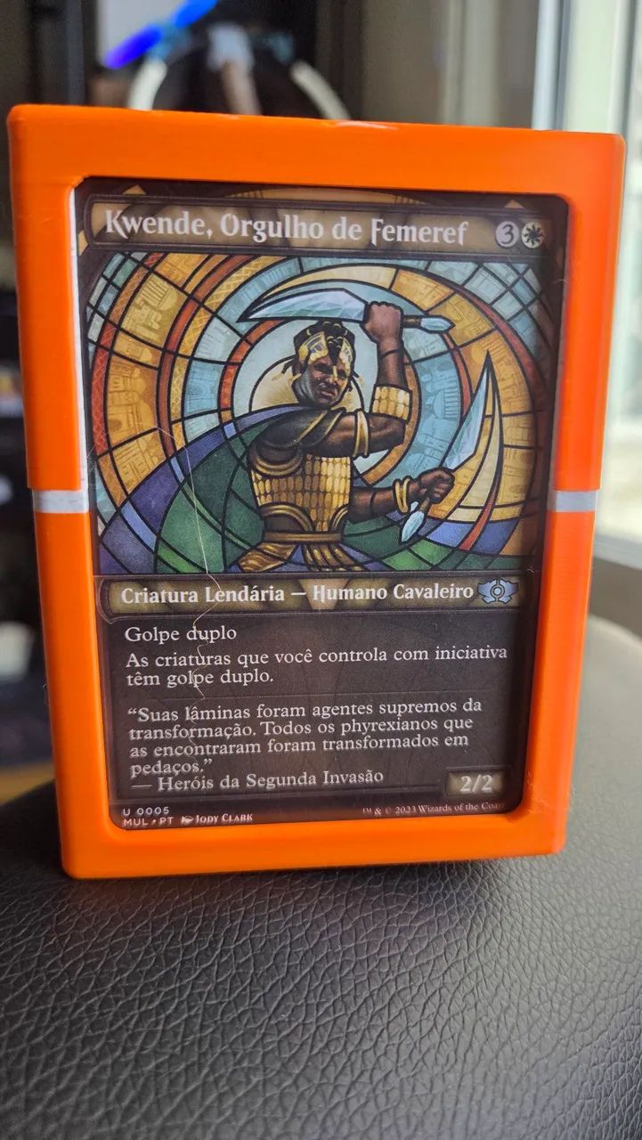 Deck Commander p/ Iniciantes Kwende  | 100 Cartas + Shields + Deck Box 3D + Tokens