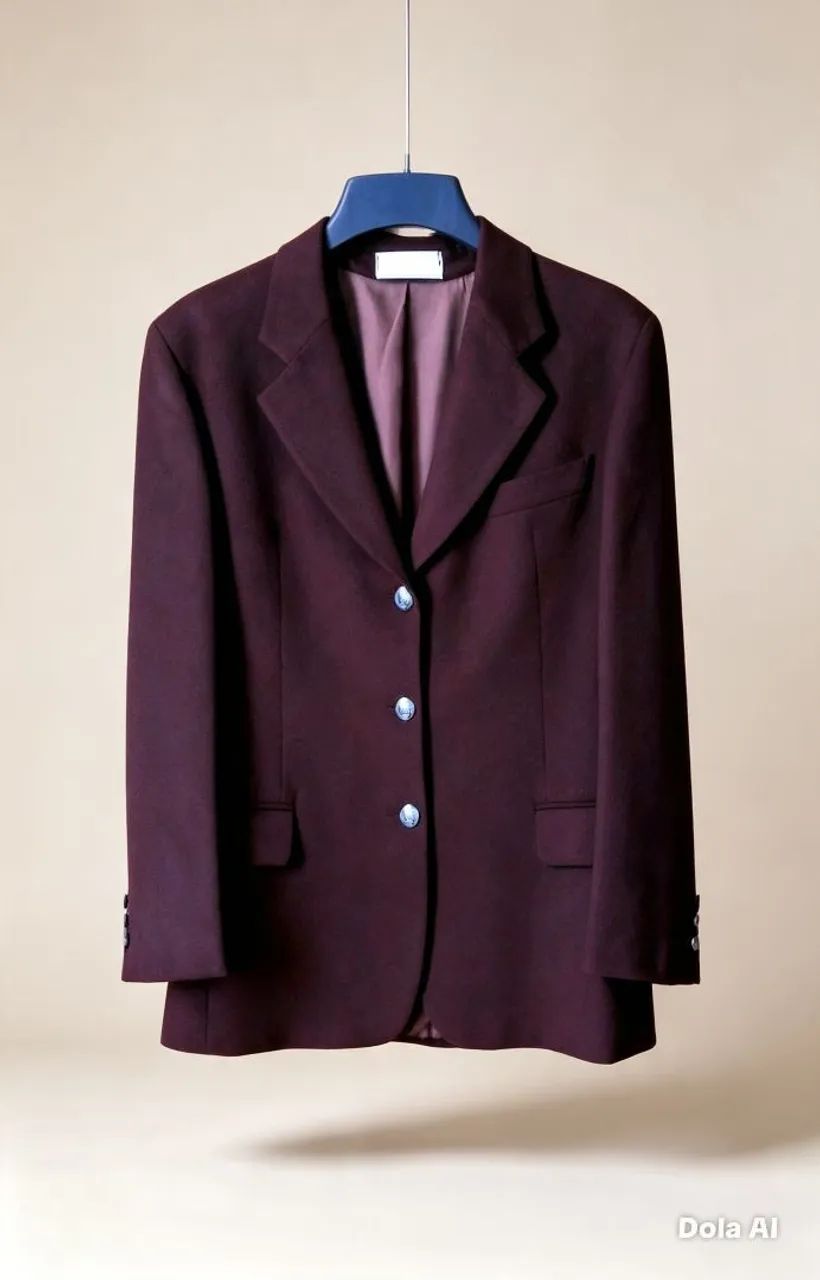 Blazer Cashmere Marrom Gregory 42