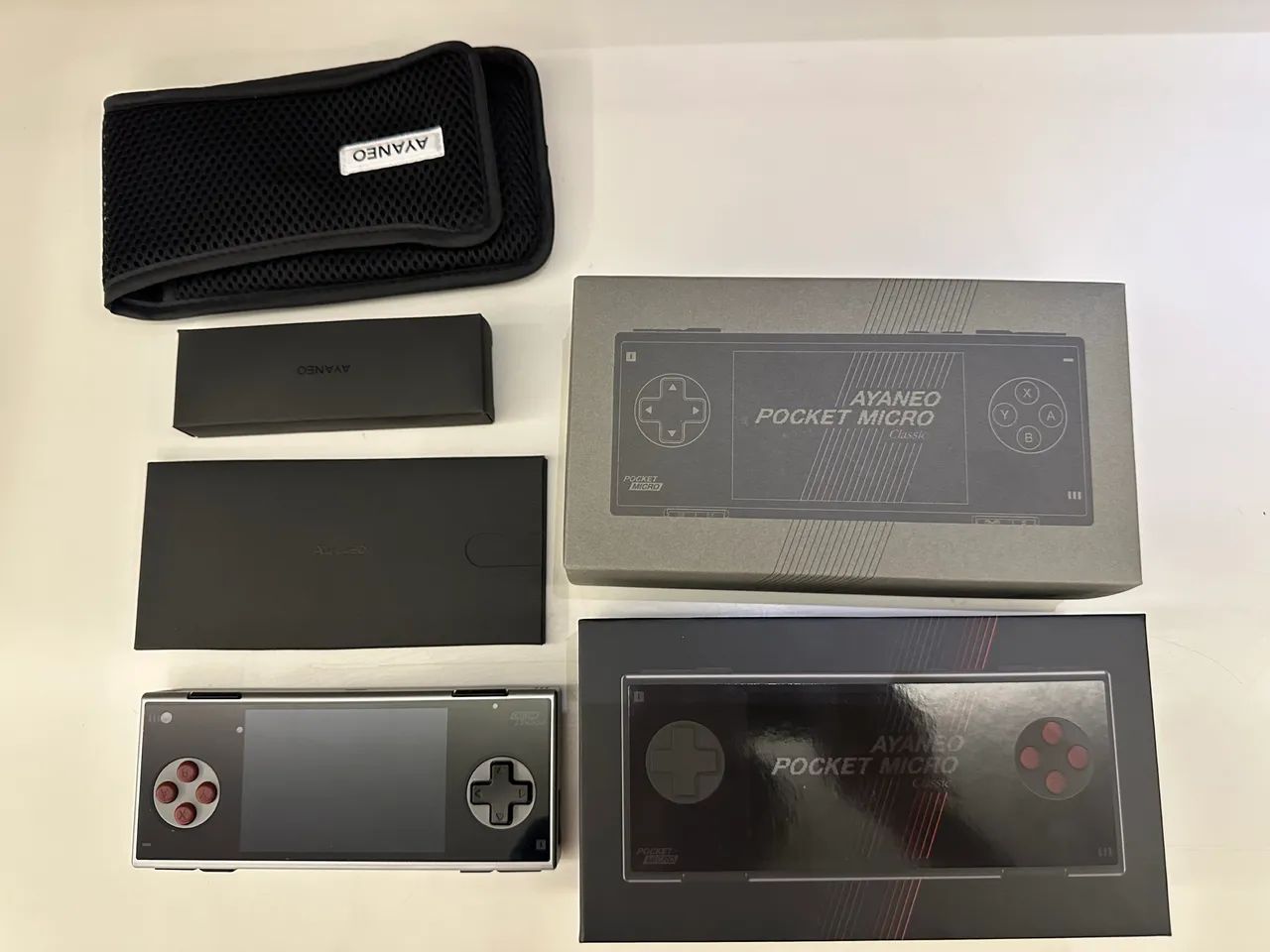 AYANEO Pocket MICRO Classic 8GB + 256GB - Raro no Brasil