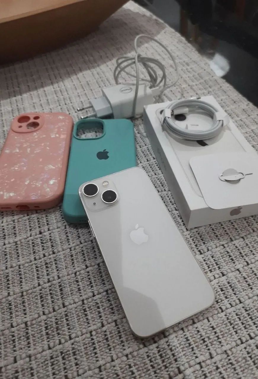 iPhone 13 mini completo 128gb,iCloud livre face id ok funcionando tudo em estado de novo 