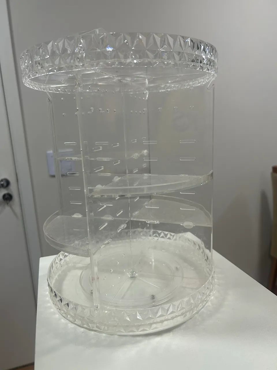 Base de plastico com rotação para maquiagem - Foto 2