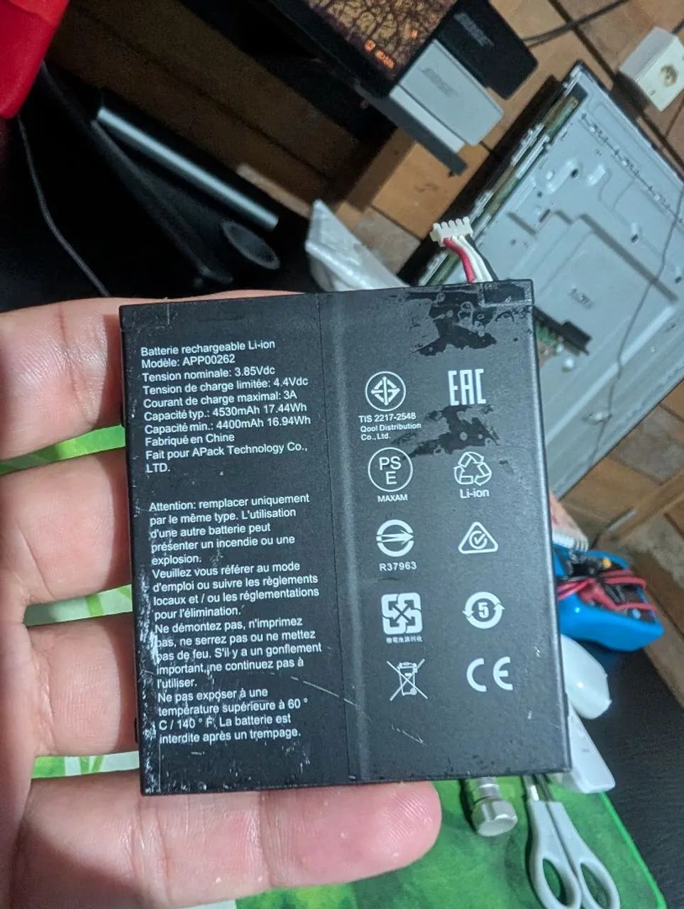 Bateria cat s61 original - Foto 2