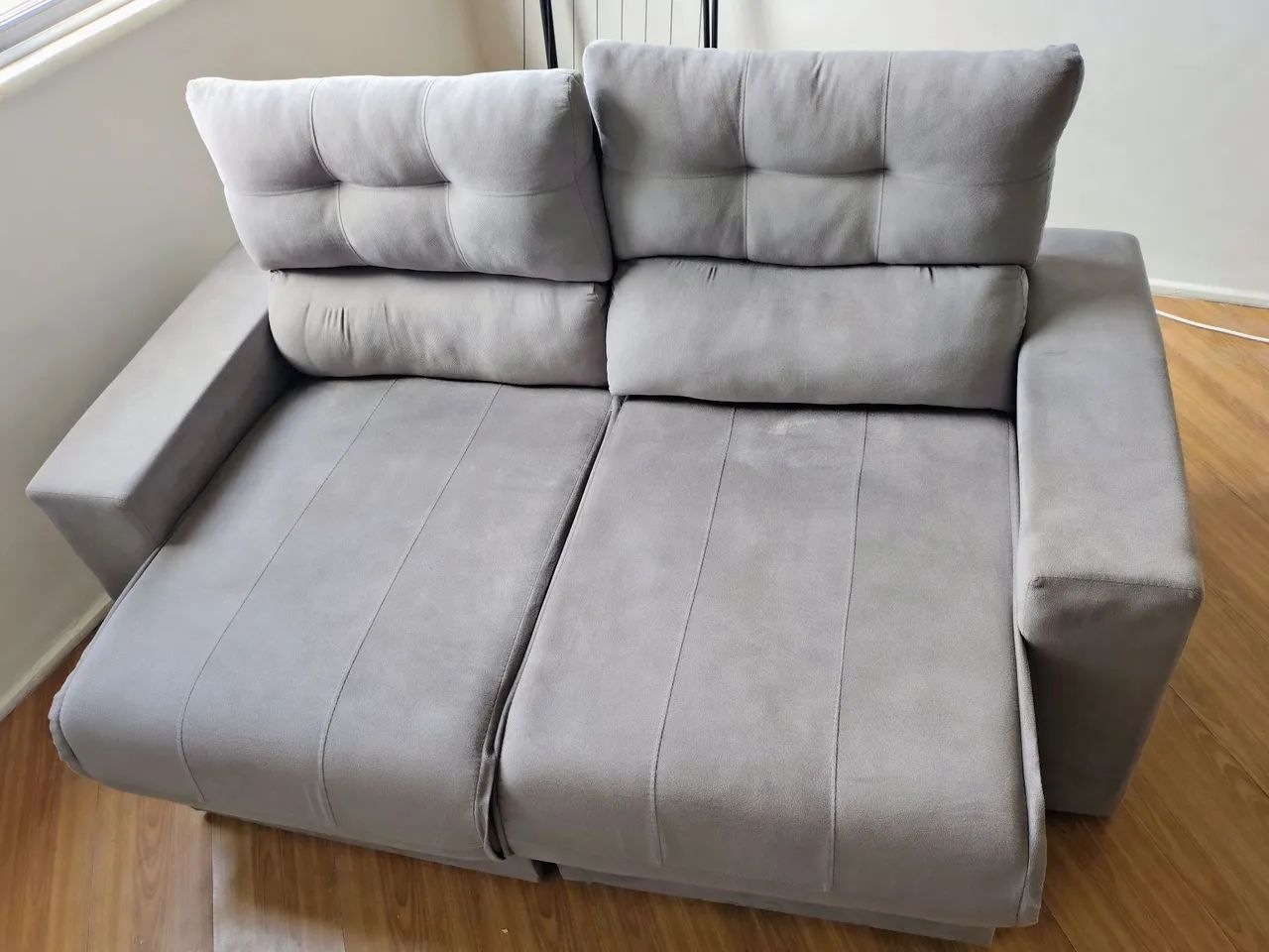 Sofá retrátil 2 lugares  - Foto 4