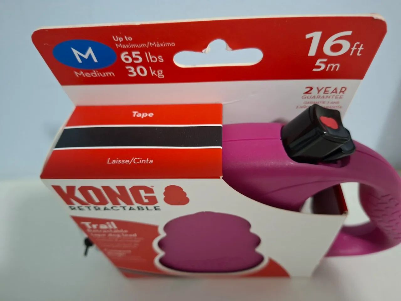 Coleira retrátil Kong NOVA - Foto 2