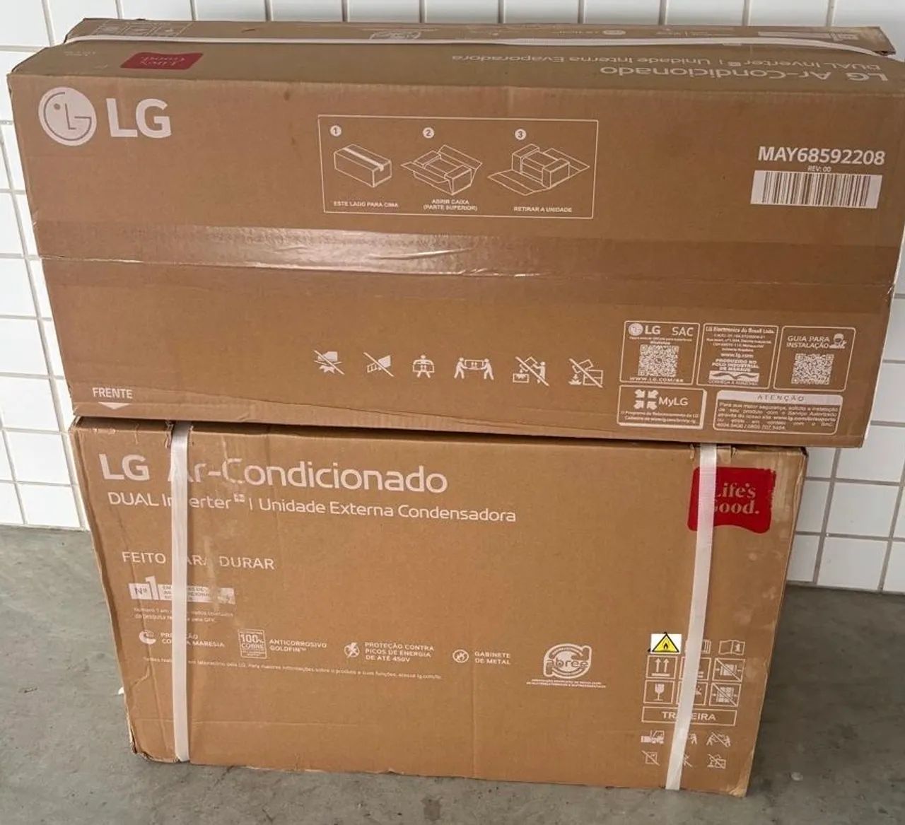 Ar Condicionado LG Dual Voice 12000 Btu