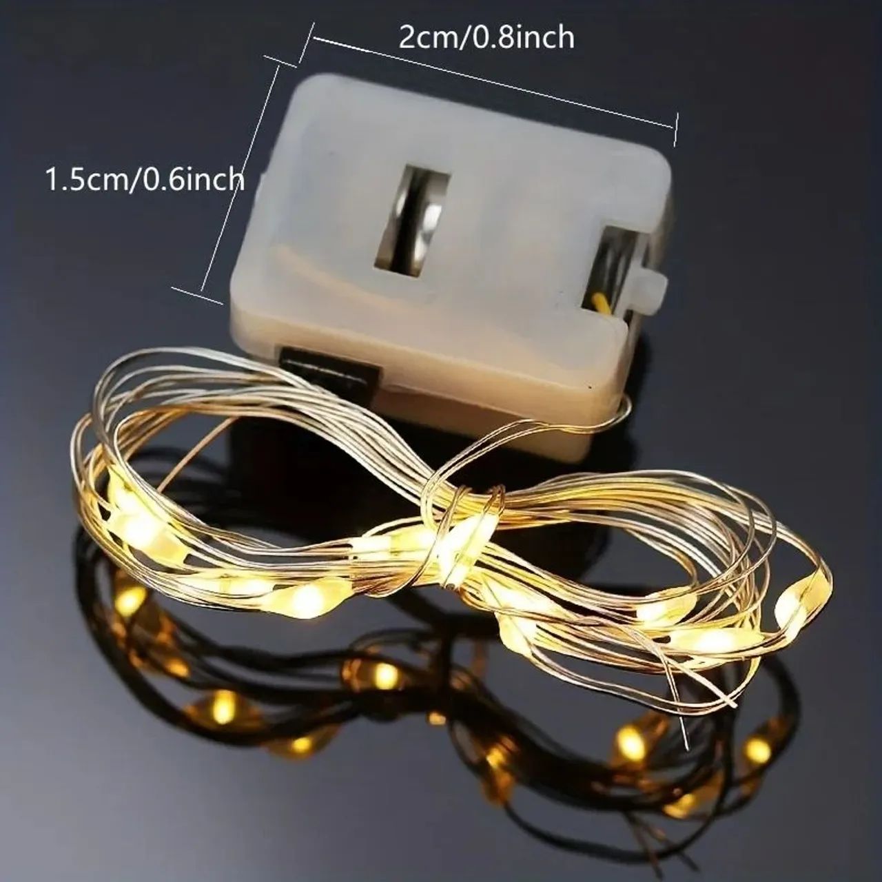 Fio de fada led 3m - Foto 3